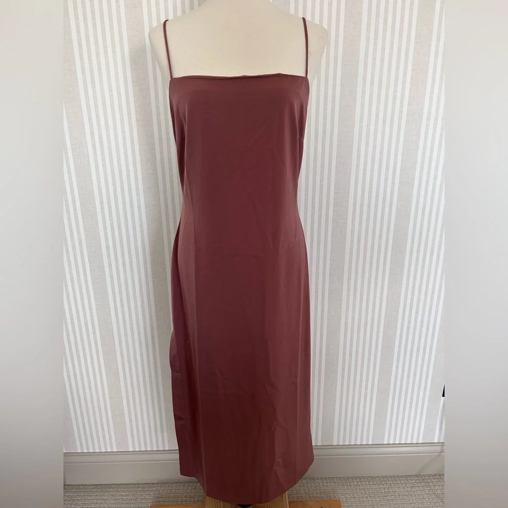 NBD Malia Midi Slip Dress in Mauve Women’s Size Medium NWT Low Back - Picture 4 of 14